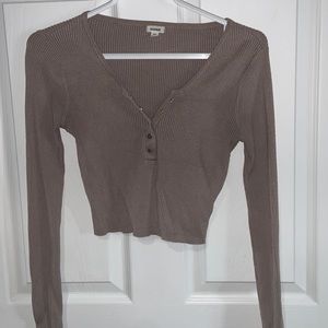 Women Garage Brown Long Sleeve